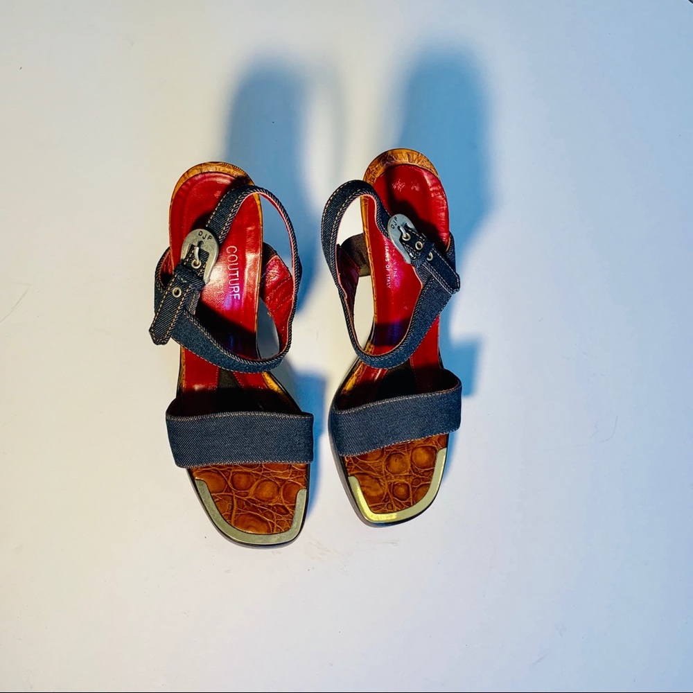 “HOST PICK” Donald J Pliner Vintage Platform Shoes - Picture 2 of 6